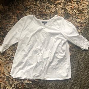 Ellos white, 3/4 sleeve basic tee